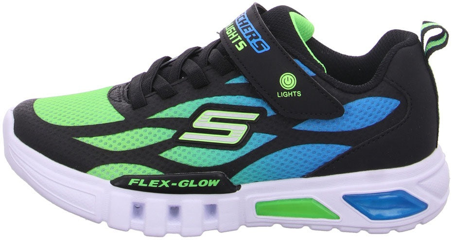 Skechers Gore&Strap Klettschuh Schwarz