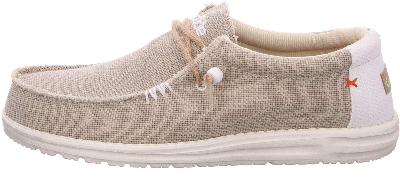 Hey Dude Wally Braided Slipper Beige