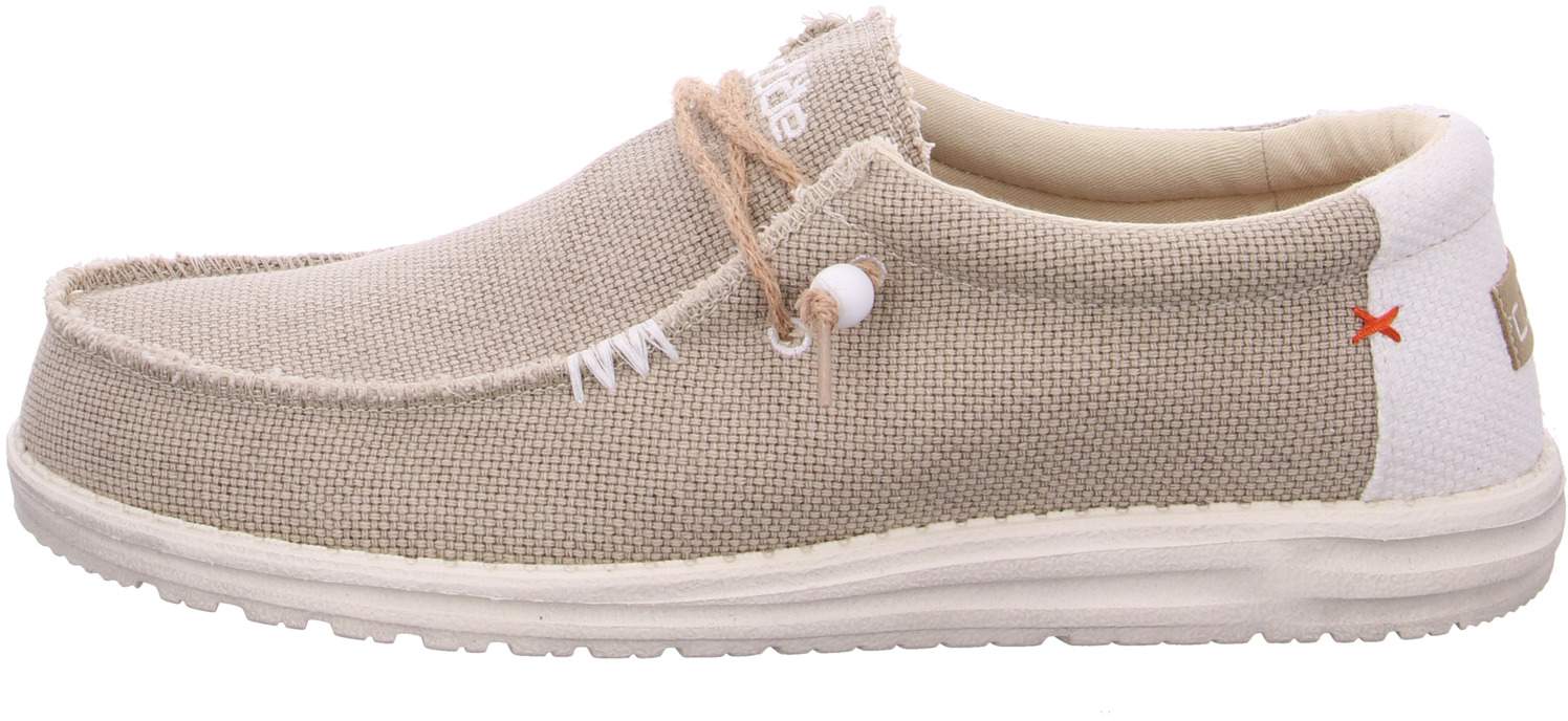 Hey Dude Wally Braided Slipper Beige