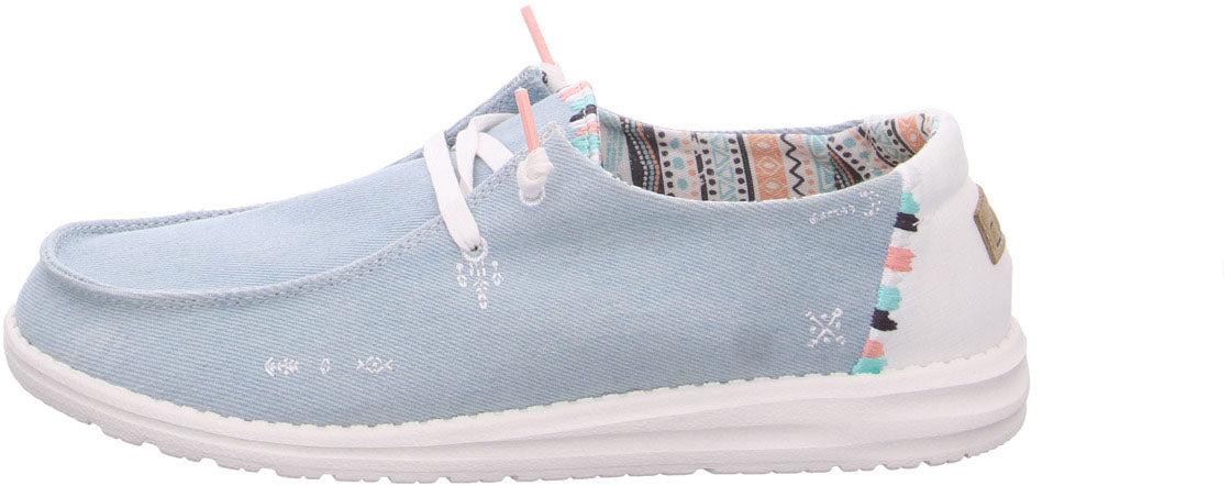 Hey Dude Wendy Boho Slipper Blau
