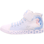 Geox Print Canvas Sneaker high Weiß