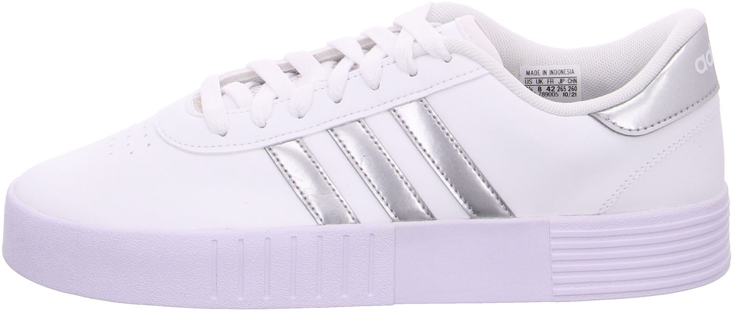adidas Court Bold sportlicher Schnürer Weiß