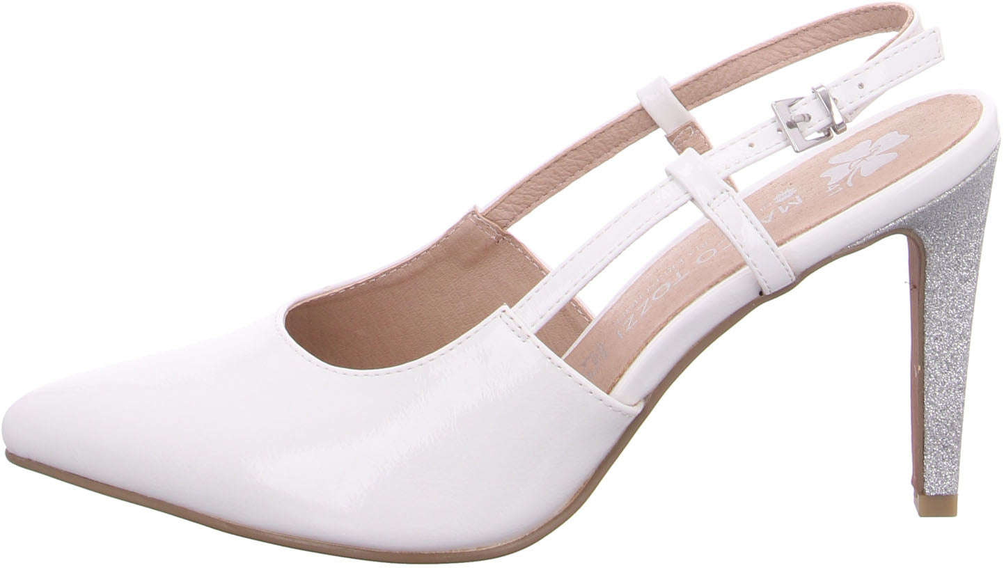 Marco Tozzi Sling Sandalette  Weiß