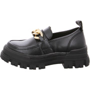 Buffalo Aspha Chain Slipper Schwarz