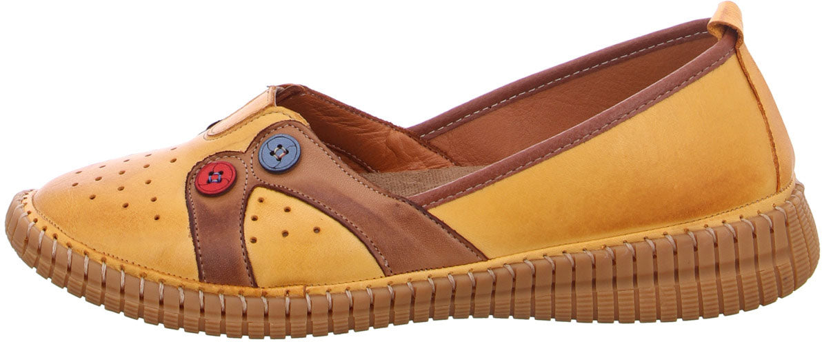 Gemini Anilina Slipper Gelb