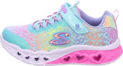 Skechers Flutter Heart Lights Sneaker Blau