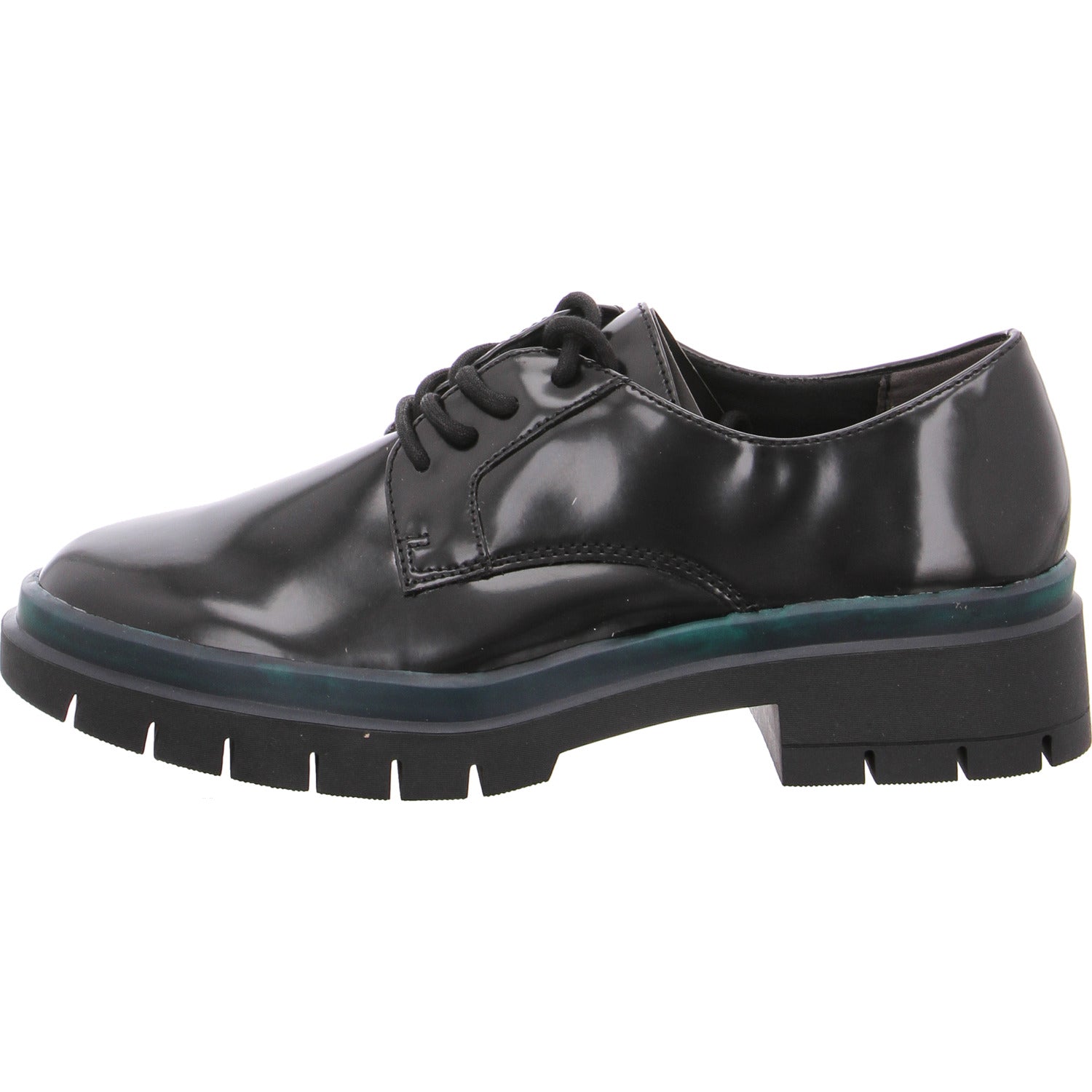 Tamaris elegante Schnürer Schwarz