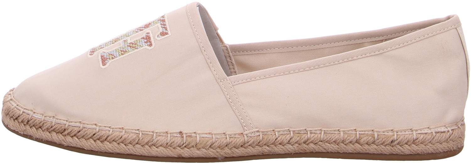 Tommy Hilfiger TH Logo Espadrille Slipper Beige