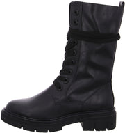 Marco Tozzi Schnürstiefel Schwarz