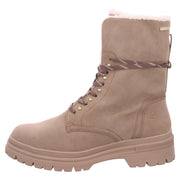 Tamaris Schnürstiefel Beige