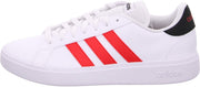 adidas Grand Court Base 2.0 sportlicher Schnürer Weiß