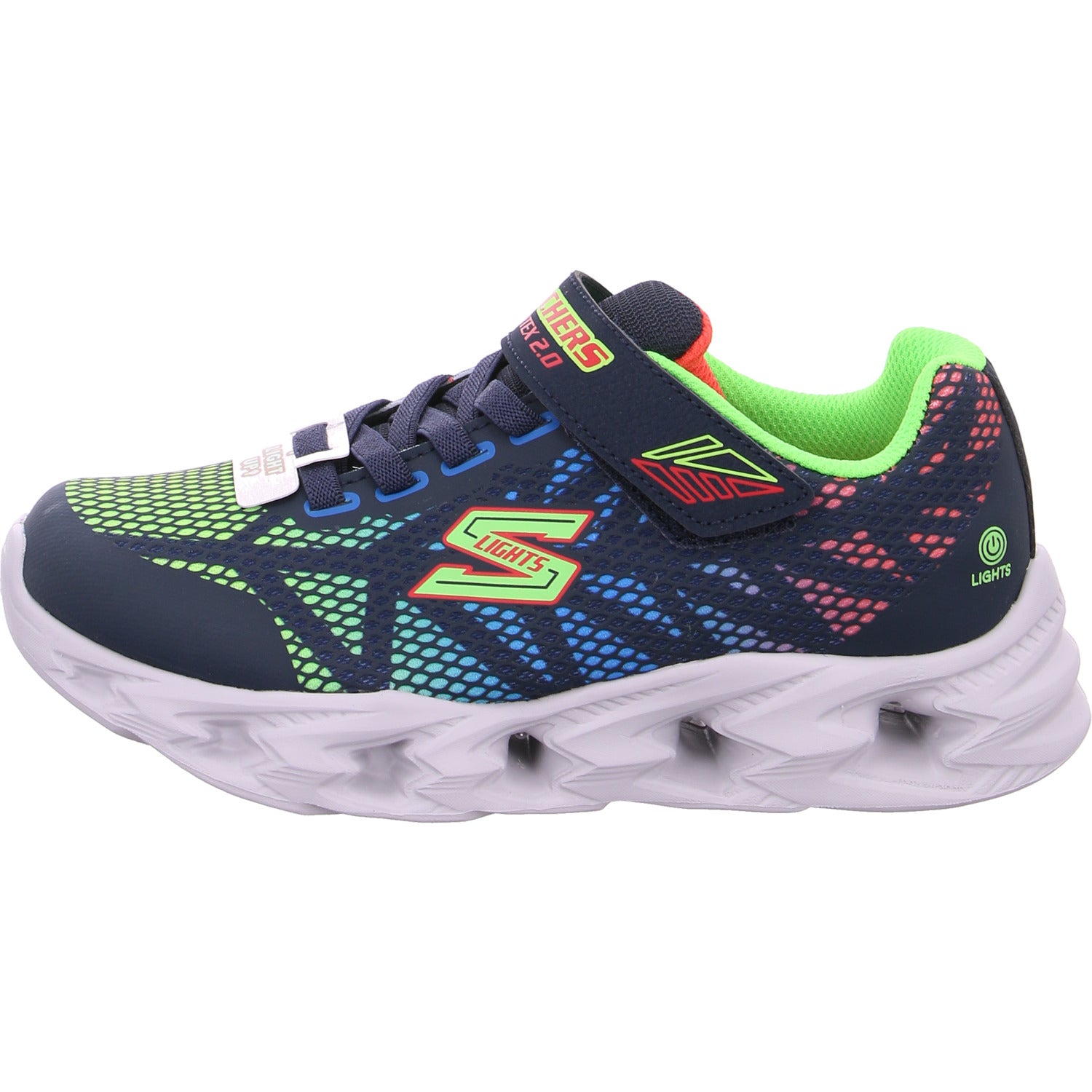 Skechers Vortex 2.0 Klettschuh Blau