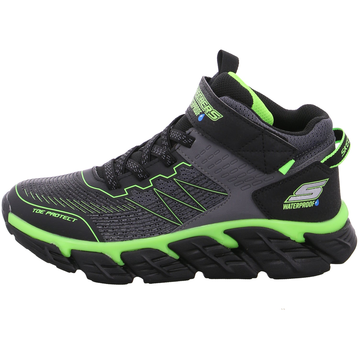 Skechers Tech-Grip High Surge Stiefel Grau