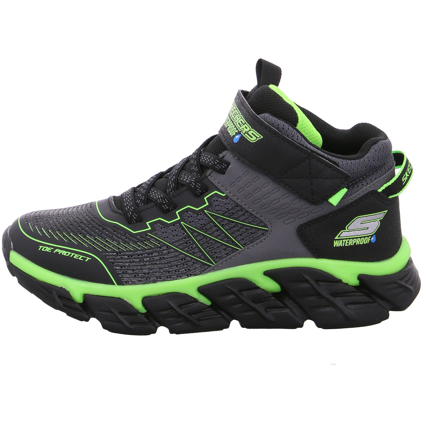 Skechers Tech-Grip High Surge Stiefel Grau