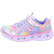 Skechers Heart Lights Sneaker Silber
