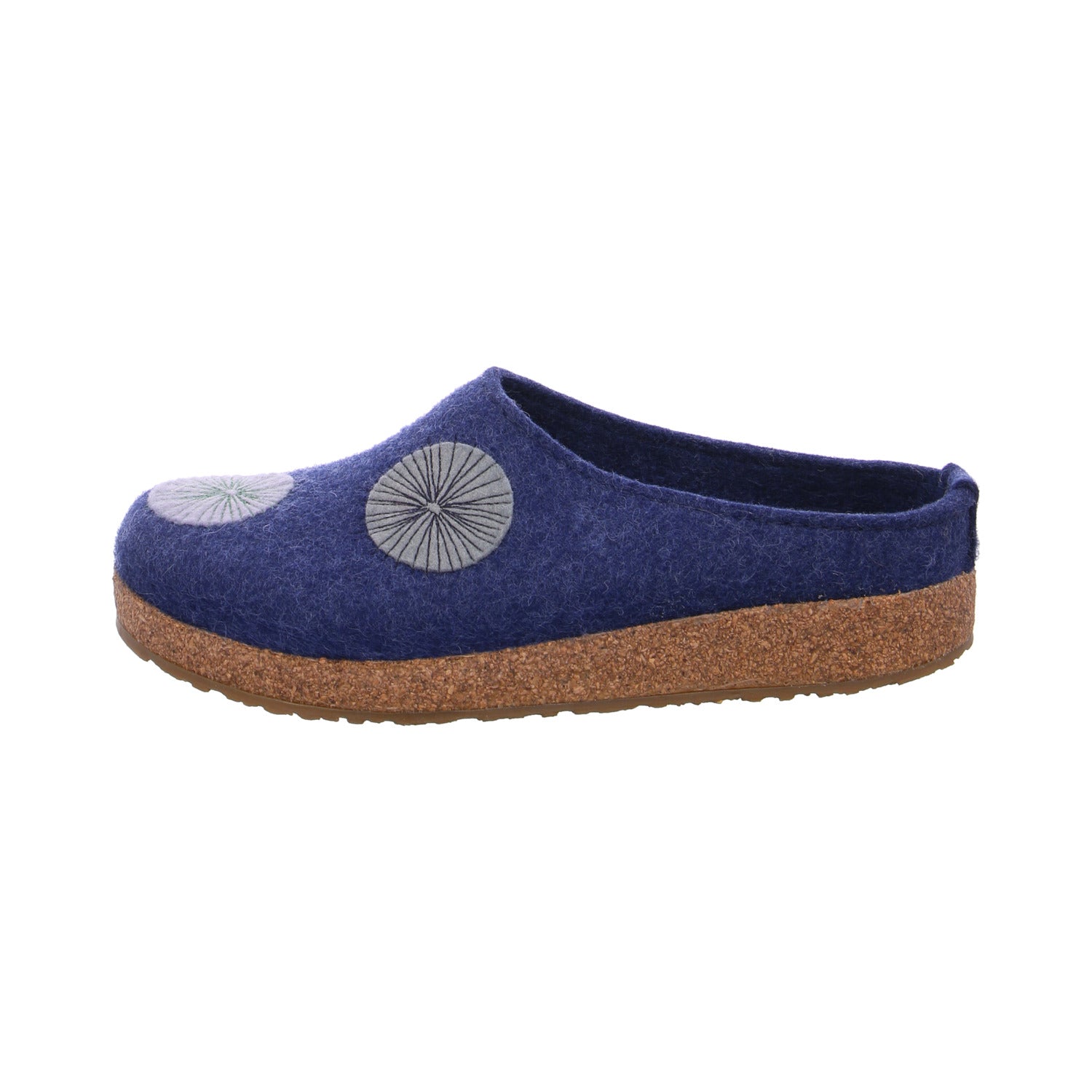 Haflinger Grizzly Radius Hausschuh Blau