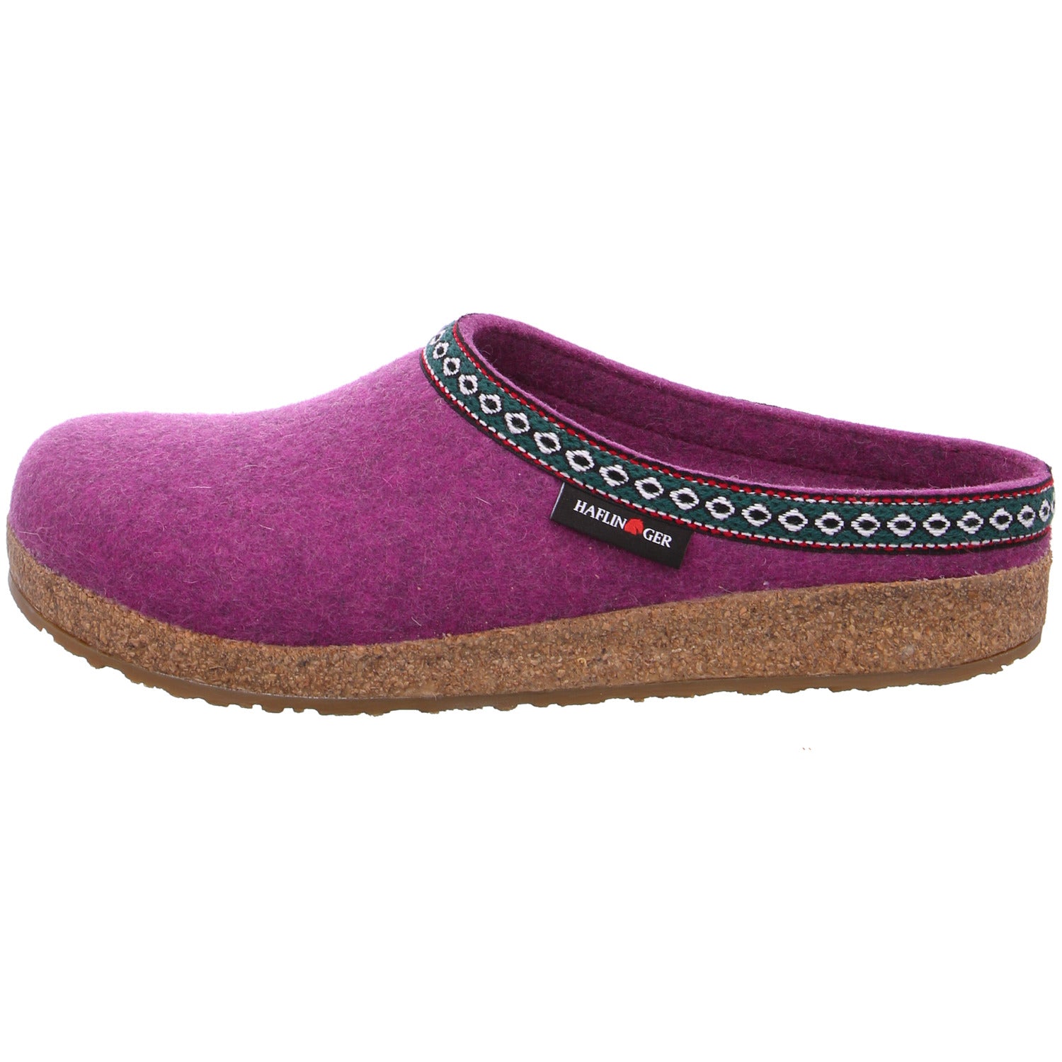 Haflinger Grizzly Franzl Hausschuh Rosa