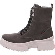 Rieker Schnürstiefel Grau
