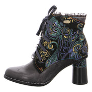 Laura Vita Schnürstiefelette Metallic