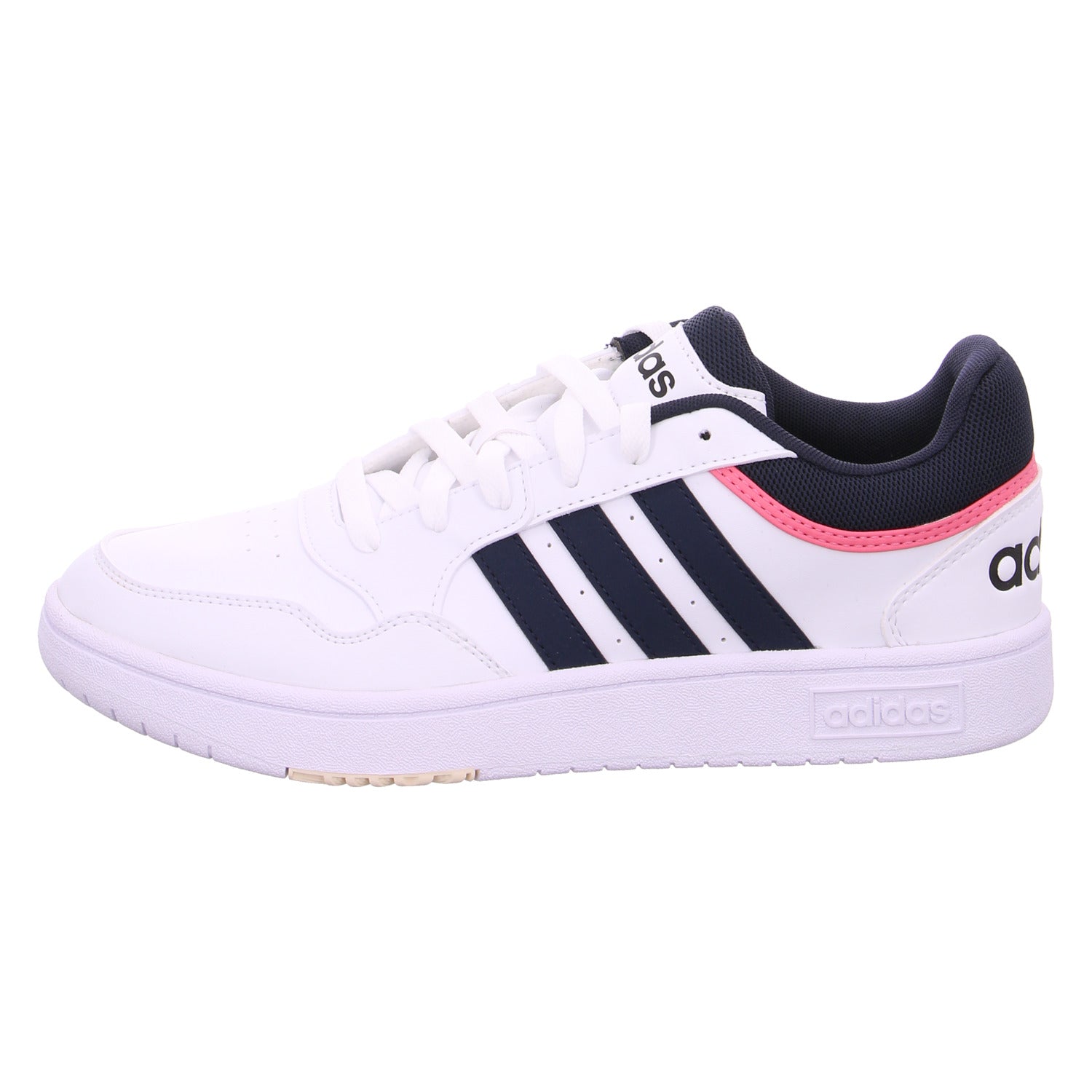 adidas Hoops 3.0 sportlicher Schnürer Weiß