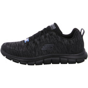 Skechers Track sportlicher Schnürer Schwarz