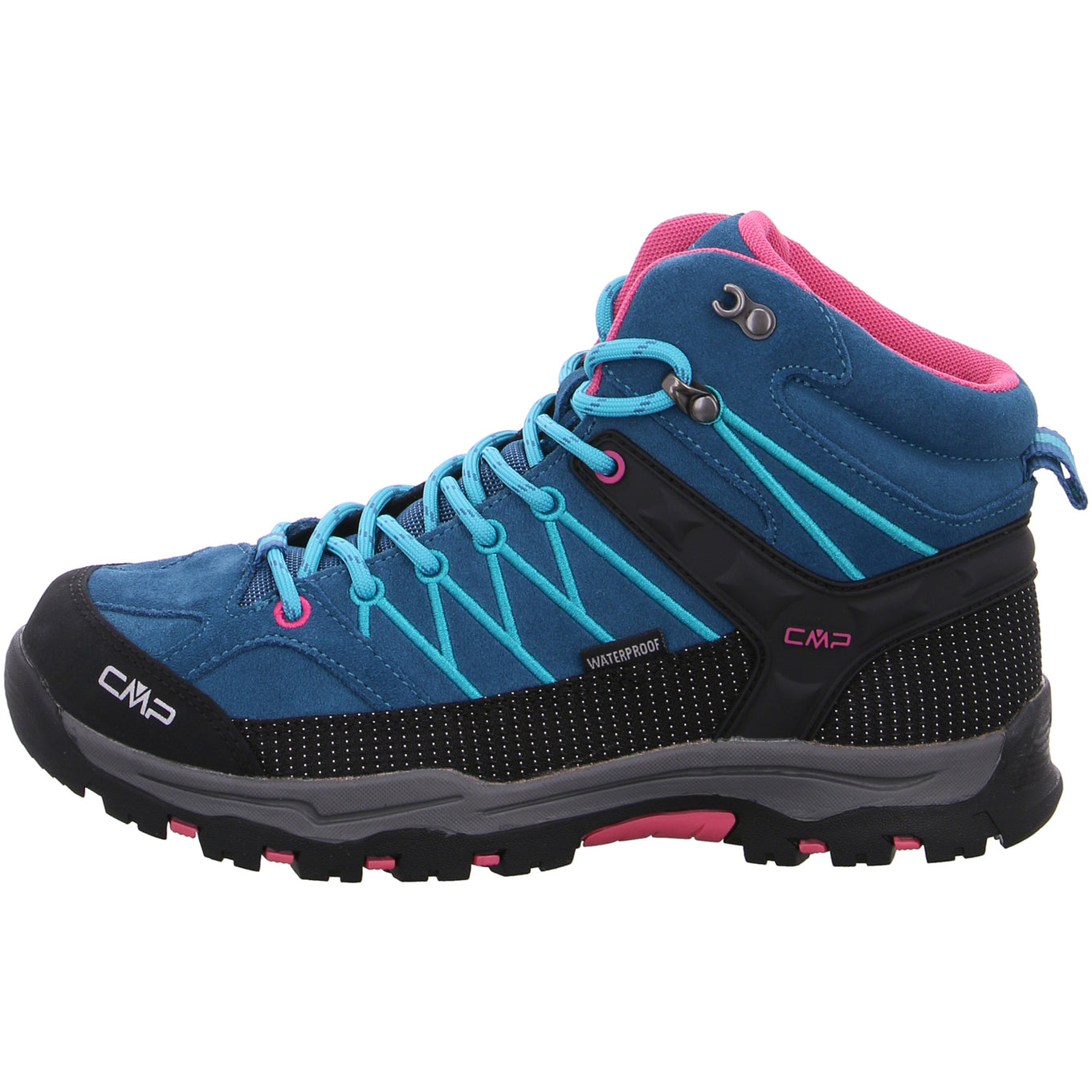 CMP Rigel Kids Mid WP Wanderstiefel Blau