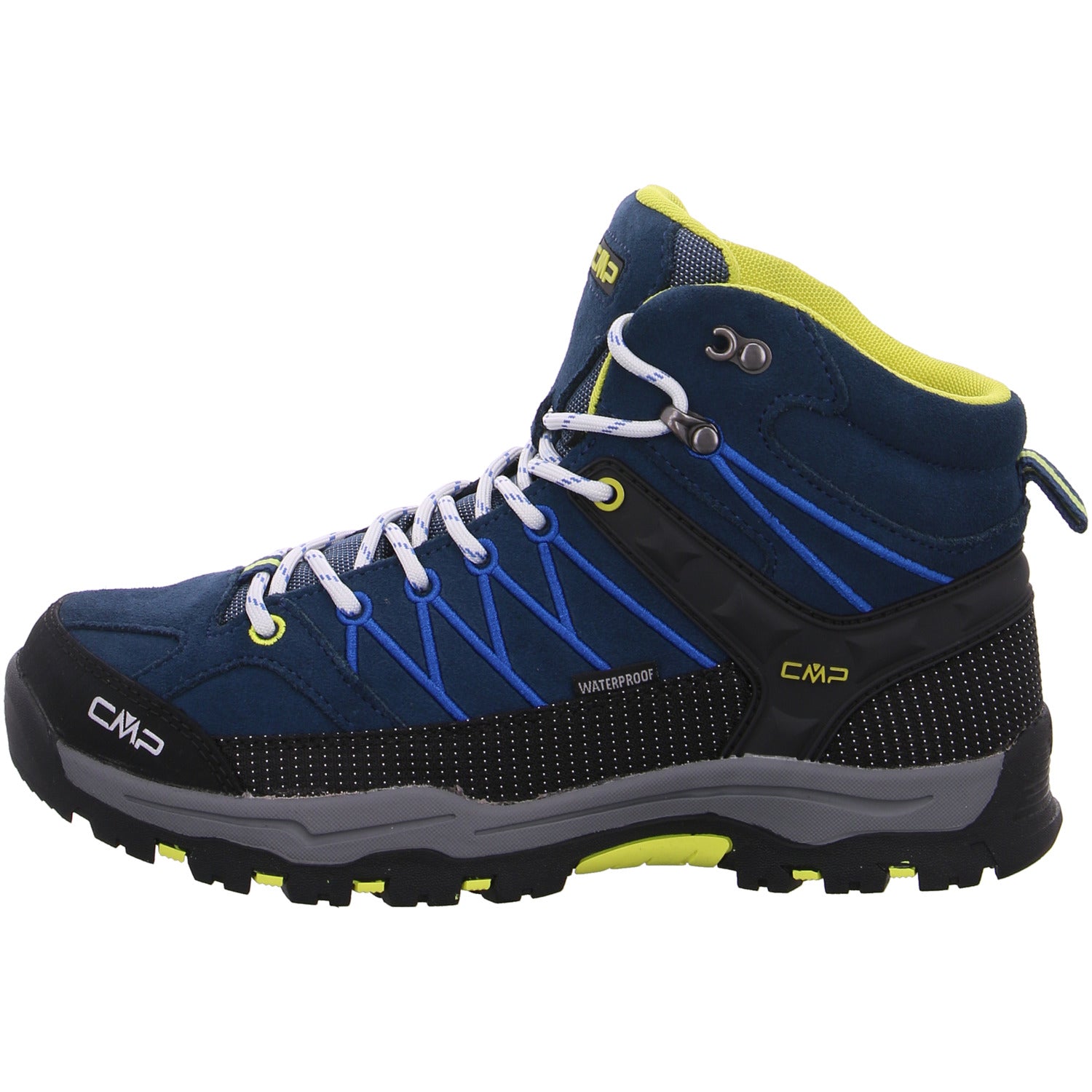 CMP Rigel Kids Mid WP Wanderstiefel Blau
