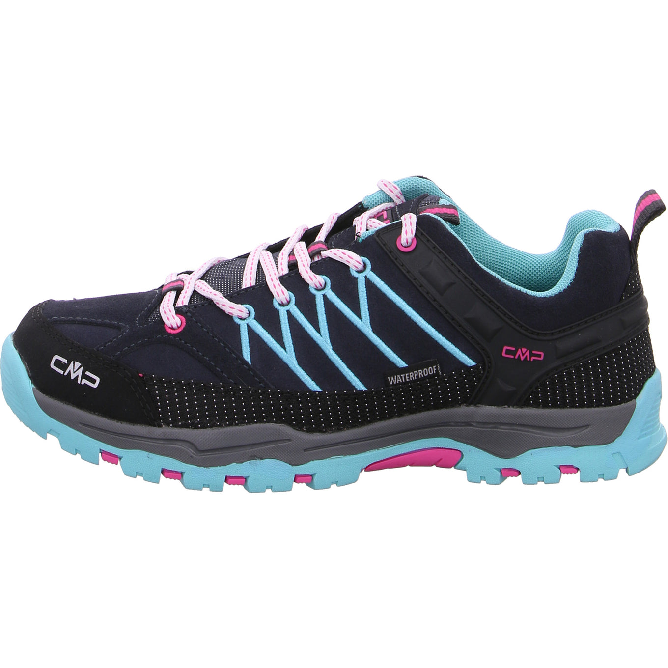 CMP Kids Rigel Low WP Wanderschuh Blau