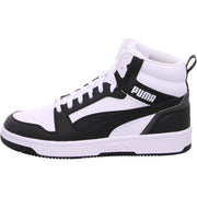 Puma Rebound V6 Mid Jr. Schnürstiefel Schwarz