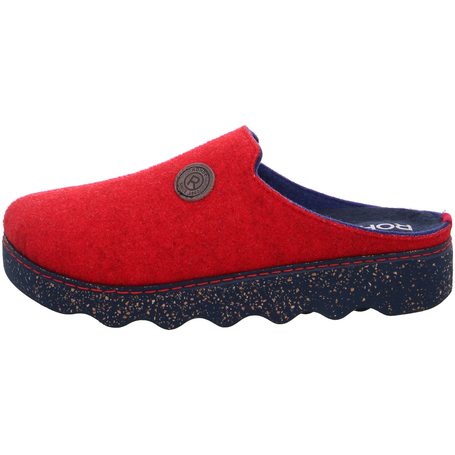 Rohde Foggia Hausschuh Rot
