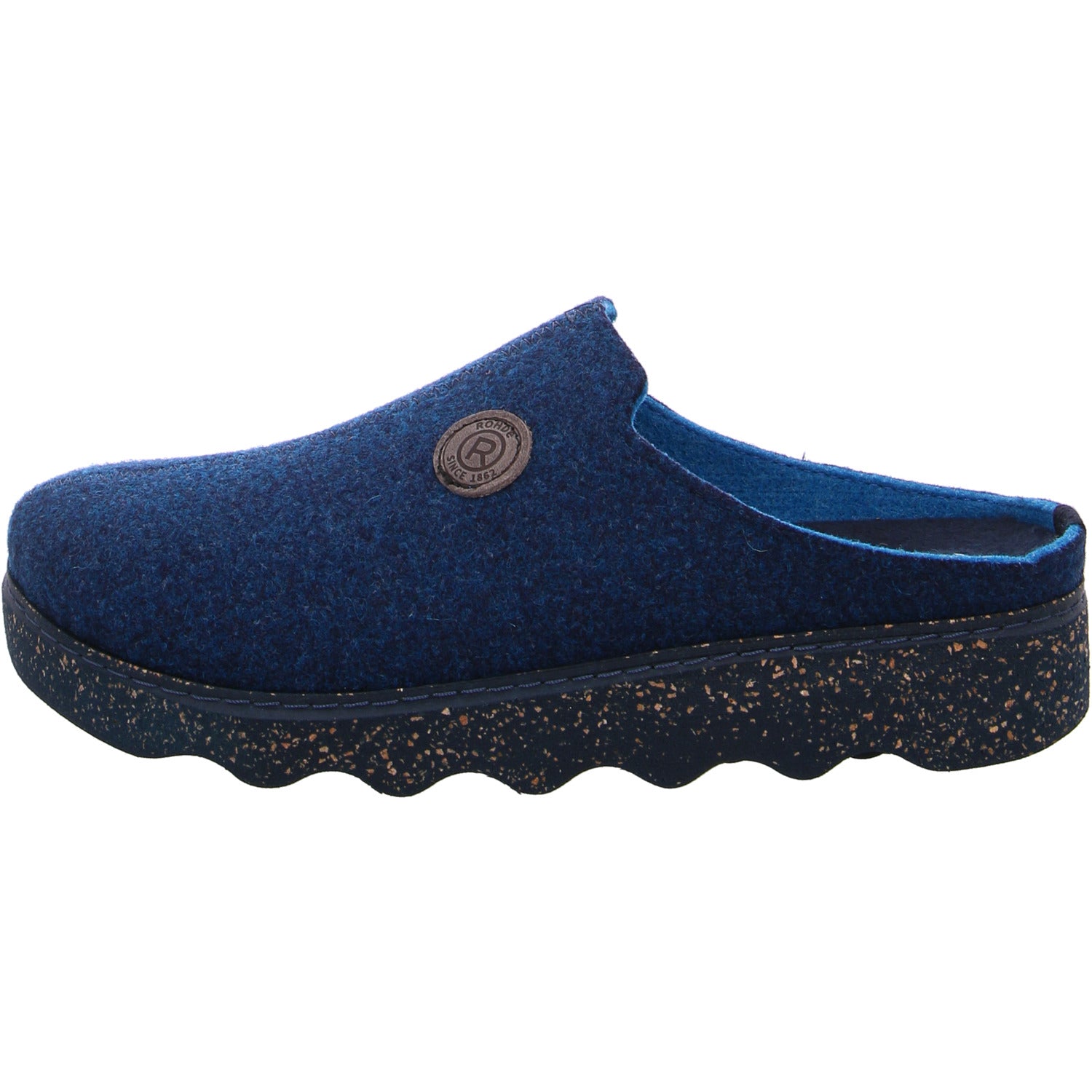 Rohde Foggia Hausschuh Blau