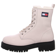 Tommy Hilfiger TJW Urban Boot Schnürstiefel Weiß