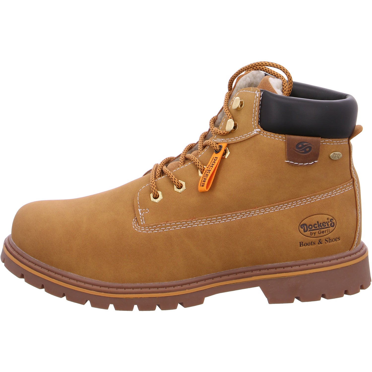 Dockers by Gerli Schnürstiefel Beige