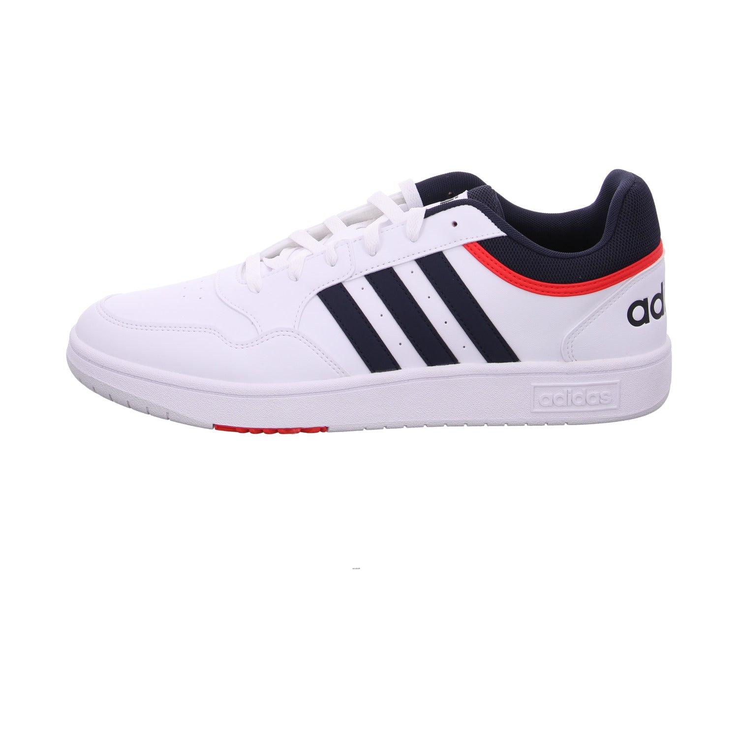 adidas Hoops 3.0 Schnürer Weiß