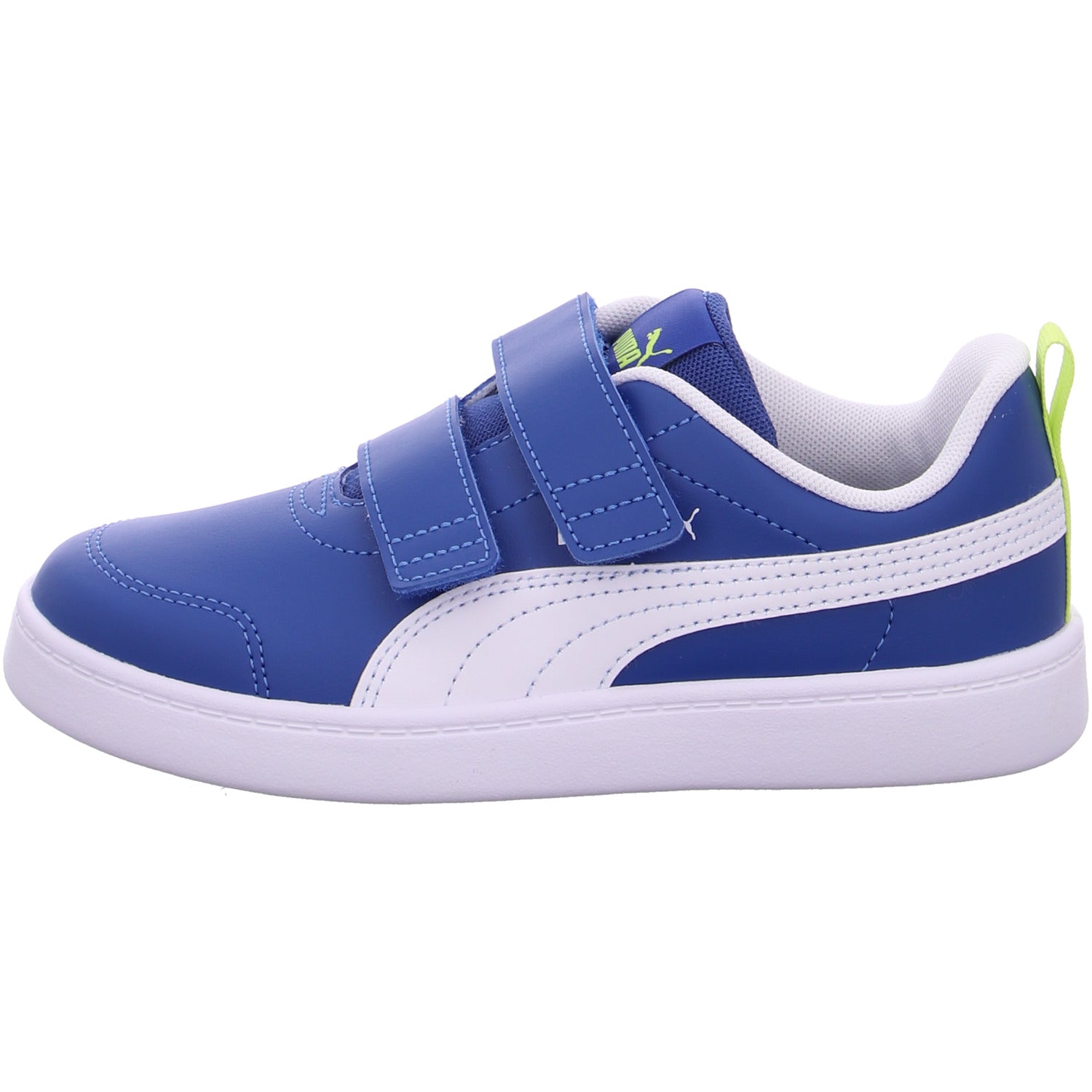 Puma Courtflex v2 V PS Sneaker Blau