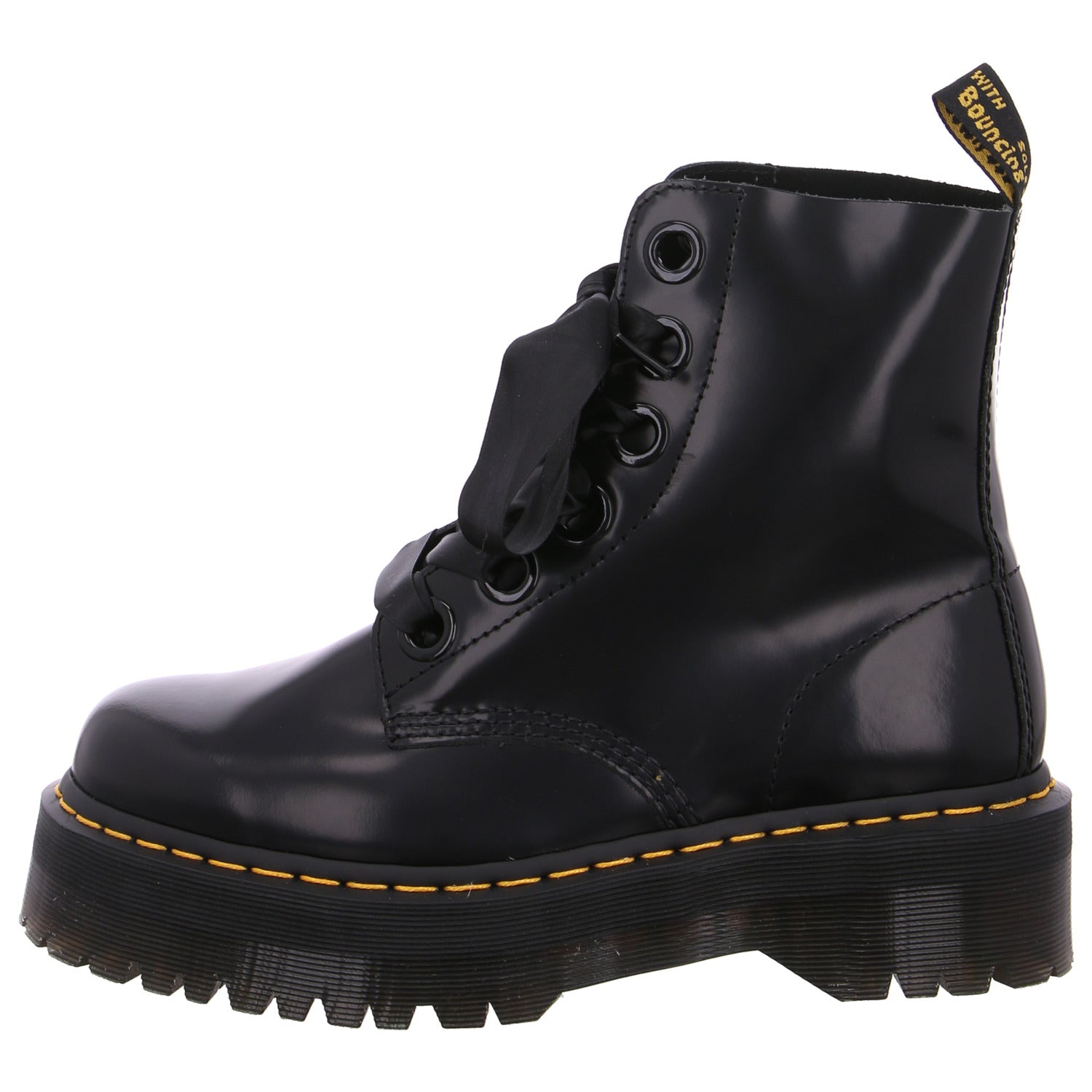 Dr. Martens Molly Platform Boots Schwarz
