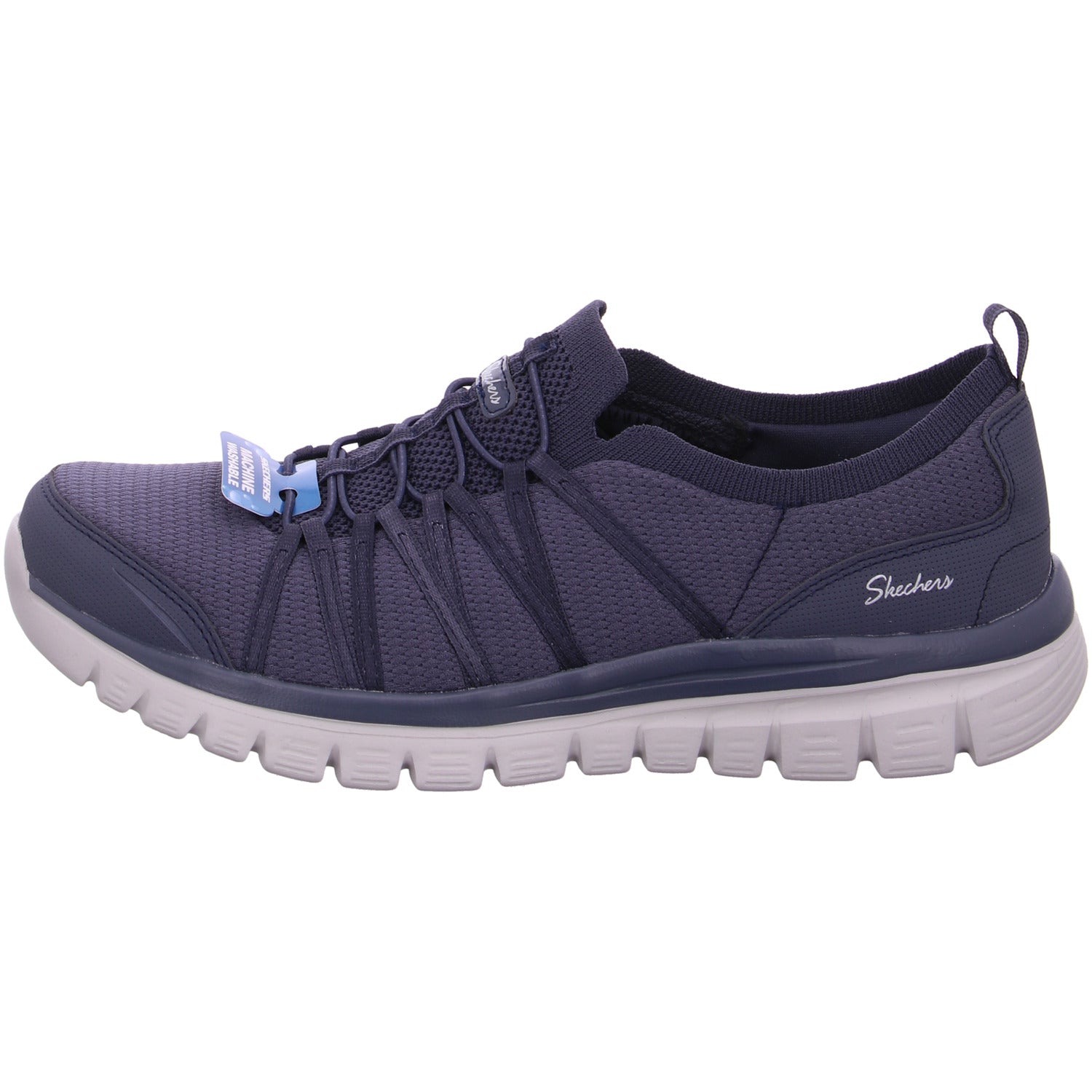 Skechers Graceful Slipper Blau