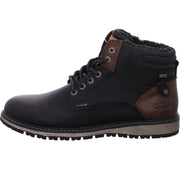 Tom Tailor Schnürstiefel Schwarz