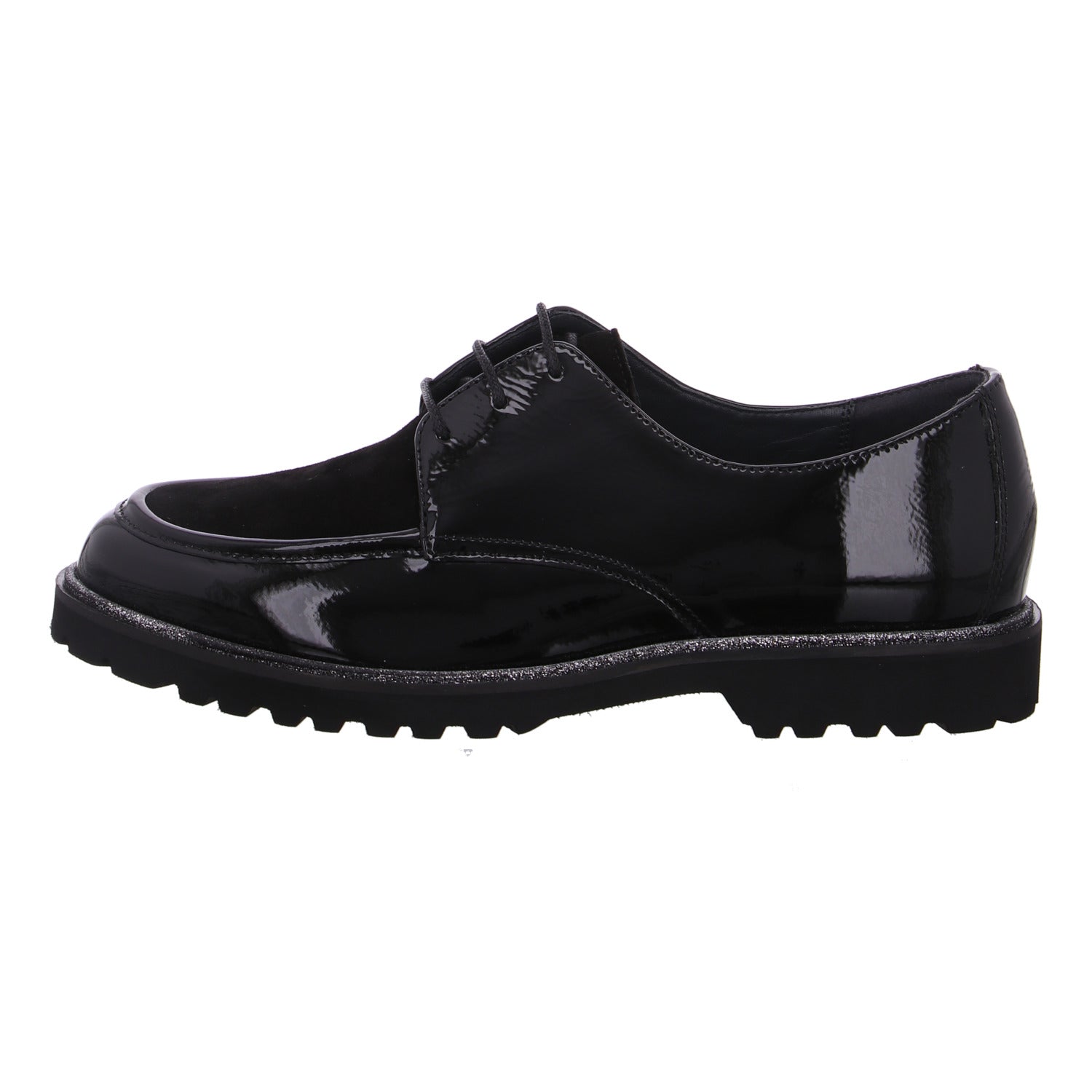 Sioux Meredith eleganter Schnürer Schwarz