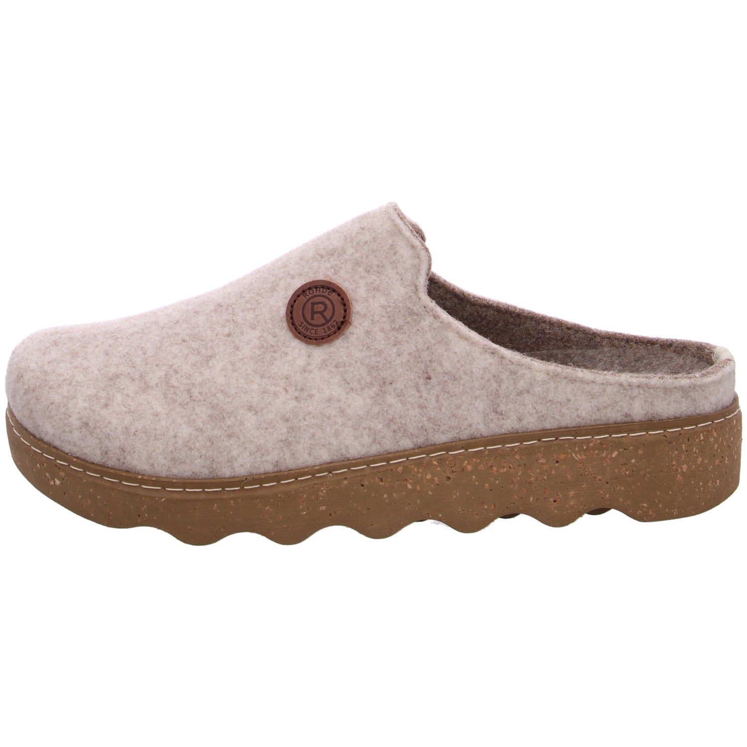 Rohde Foggia Hausschuh Beige