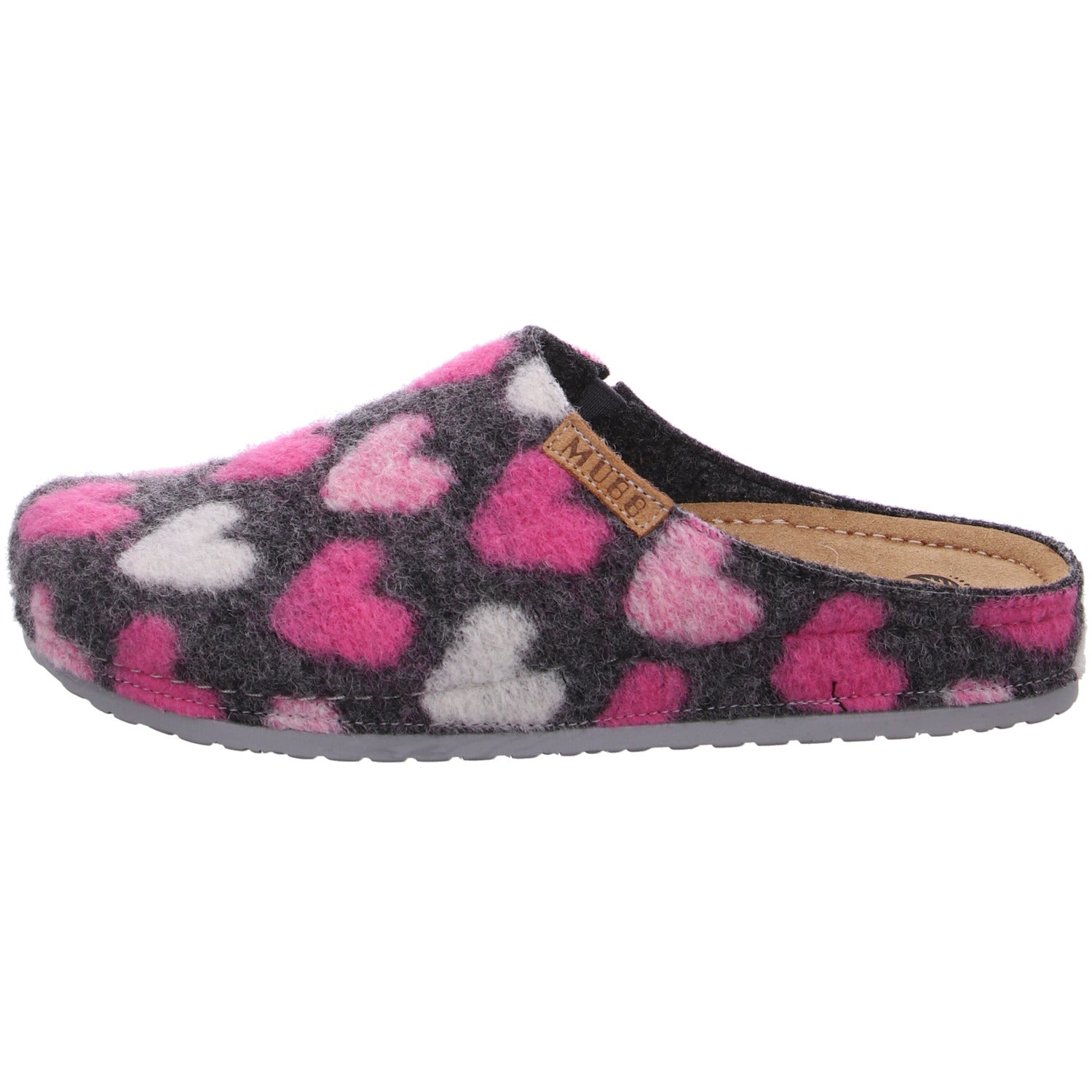 MUBB-Comfort Hausschuh Grau