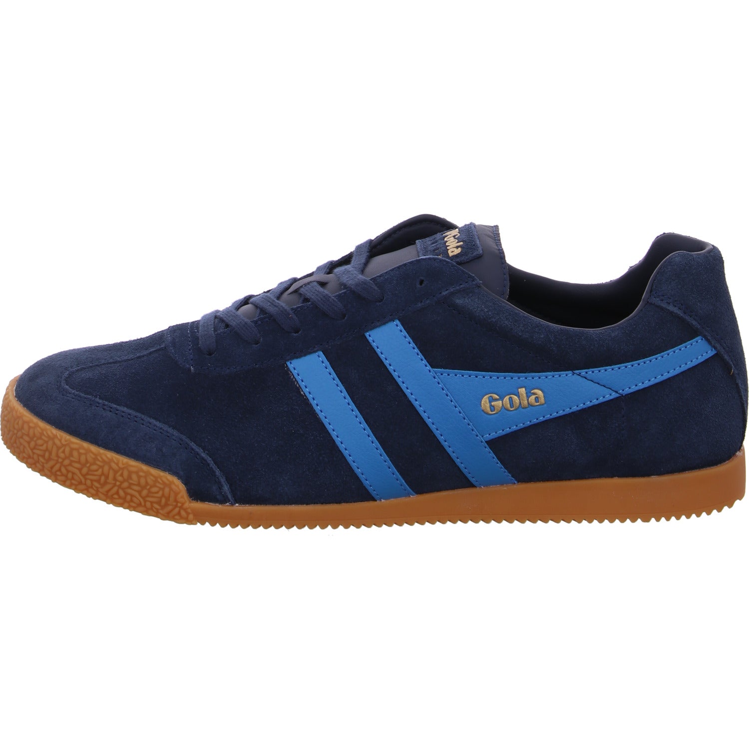 Gola Harrier Suede Sneaker Blau
