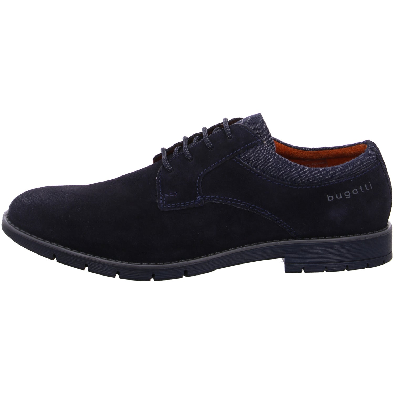 Bugatti Cain Comfort elegante Schnürer Blau
