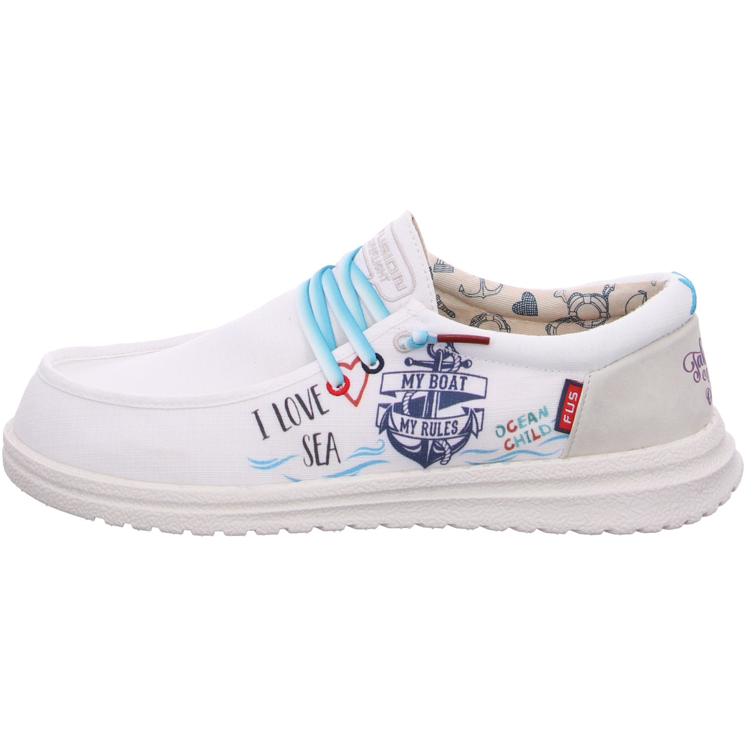 Fusion Slipper Weiß